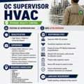 QC Supervisor HVAC (Aramco)