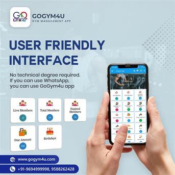 Jaipur, Mobile Apps, GoGym4U - All-in-One Gym Management App For Fitness Clubs And Gym Owners
