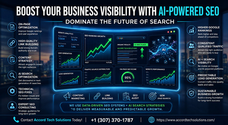 New York, Software Development, Grow Your Business With Advanced SEO & AI Visibility &ndash; Accord Tech Solutions
