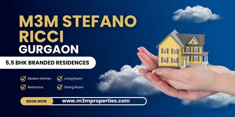 Gurgaon, Real Estate For Sale, 2 BR,  M3M Stefano Ricci Gurugram - Luxury Homes With Timeless Appeal