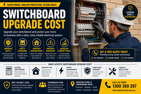Sydney, Technical, Switchboard Upgrade Cost