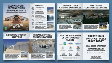 Dammam, General, COMPLETE SITE SOLUTIONS OF TENTS