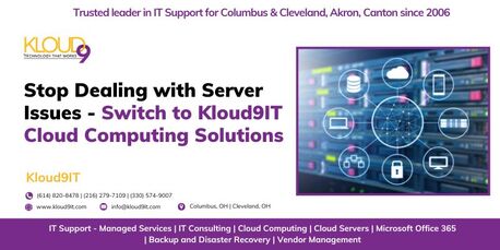New York, Business, Stop Dealing With Server Issues - Switch To Kloud9IT Cloud Computing Solutions