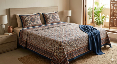 Mumbai, Household Items, INR 1499,  King Size Cotton Bedsheets Luxury Bedding Online India