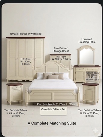 Olaya, Furniture, SAR 1299,  Ashley Bedroom  Set For Sale