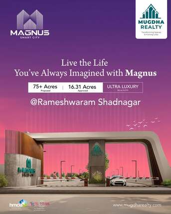 Hyderabad, Real Estate For Sale, 0 Sq. Meter,  Villa Plots Near Shadnagar Rameshwaram | Mugdha Realty
