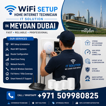 Arabian Ranches, Technical, Wifi IT Support IT Technician In Dubai Arabian Ranches Home Office