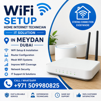 Arabian Ranches, Technical, Wifi IT Support IT Technician In Dubai Arabian Ranches Home Office