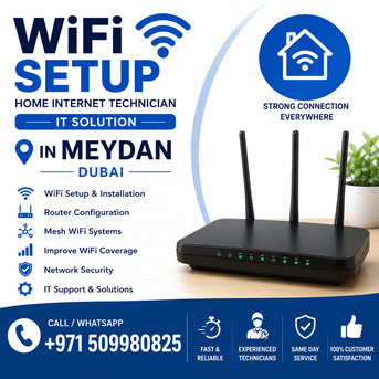 Arabian Ranches, Technical, Wifi IT Support IT Technician In Dubai Arabian Ranches Home Office