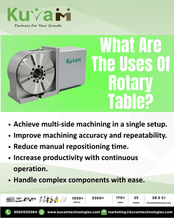 Noida, Industrial Machinery, INR 500000,  What Are The Uses Of Rotary Table?