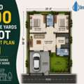 Compact Home Layout Plan For Up To 100 Square Yards Plot
