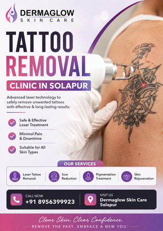 Mumbai, Medical, Tattoo Removal Clinic In Solapur | Clear Skin With Expert Care
