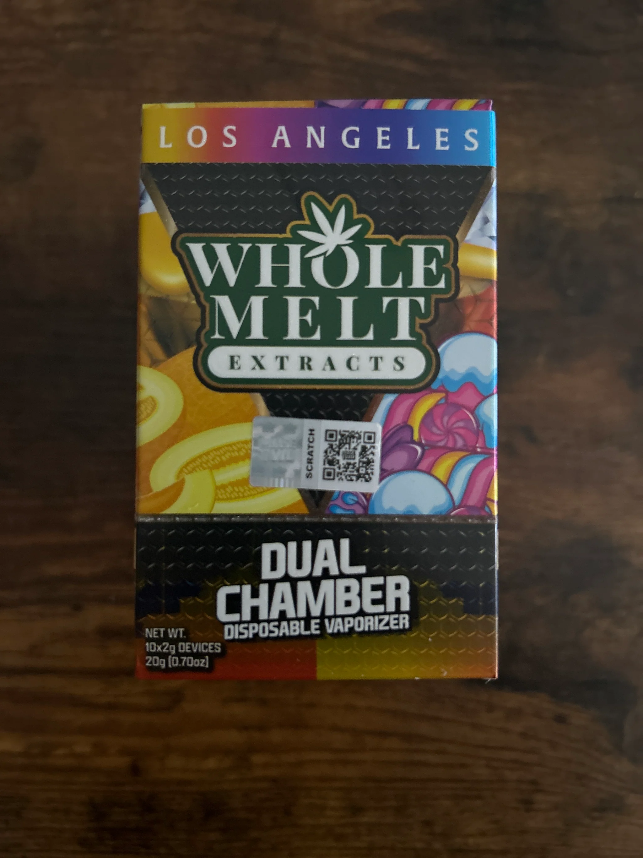 New York, Food, USD 80,  Phase 3 Whole Melt Dual Chamber Vape Details