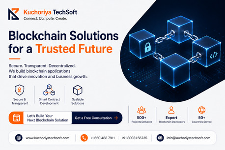 Mississauga, Mobile Apps, Secure Blockchain App Development Services | Kuchoriya TechSoft