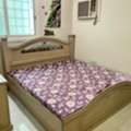 SAR 600,  DOUBLE BED SET WITH DRESSING, CUPBOARD & SIDE TABLE