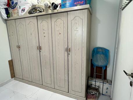 Riyadh, Furniture, SAR 600,  DOUBLE BED SET WITH DRESSING, CUPBOARD & SIDE TABLE