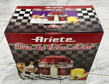 Riyadh, Household Items, SAR 75,  ICE CREAM MAKER - ARIETE
