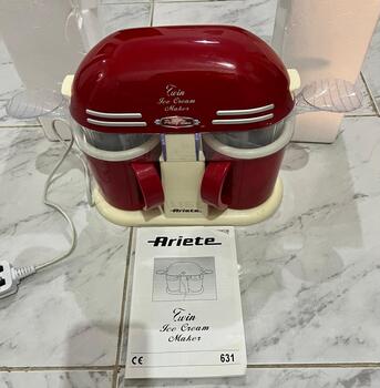 Riyadh, Household Items, SAR 75,  ICE CREAM MAKER - ARIETE