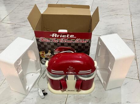 Riyadh, Household Items, SAR 75,  ICE CREAM MAKER - ARIETE