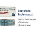 GBP 18,  Achieve Restful Nights With Zopiclone Blue Tablets