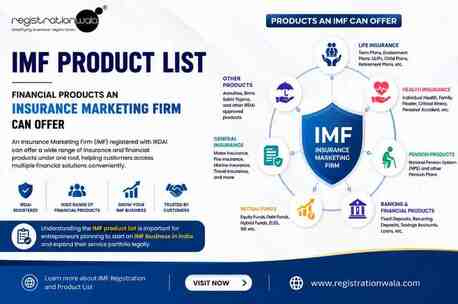 New Delhi, Legal, IMF Product List: Financial Products An Insurance Marketing Firm Can Offer