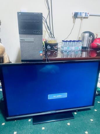 Al Aziziyah, Computers, SAR 700,  Selling My Pernonnel Dell Optiplex 7020 Desktop With Panasonic 32 Inch LED TV & Monitor