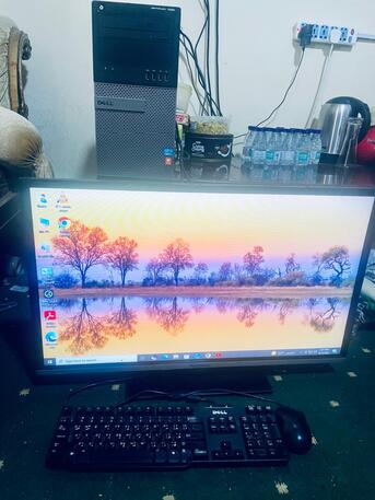 Al Aziziyah, Computers, SAR 700,  Selling My Pernonnel Dell Optiplex 7020 Desktop With Panasonic 32 Inch LED TV & Monitor