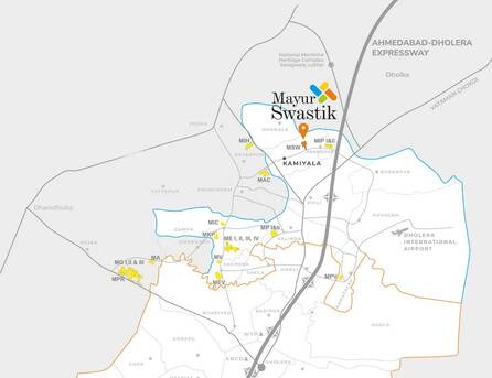 Ahmedabad, Farm & Garden, INR 1000000,  Mayur Swastik Residential Plots Kamiyala Dholera