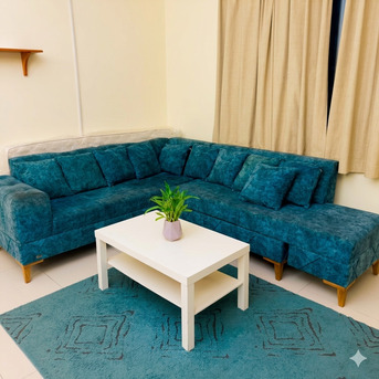Hidd, Furniture, BHD 80,  Elegant L-Shape Sofa Set &ndash; Excellent Condition
