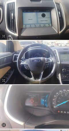 Al Mursalat, Vehicles, Cars & Trucks , SAR 63000,  Ford Edge,  2018,  Automatic,  86000 KM,    Black 6 Cylinder For Sale In Riyadh