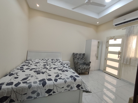 Tubli, Apartments, Flats, Houses & Villas, BHD 160/year,  1 BR,  Tubli:- Groundfloor Furnished Studio Flat On Rent With Ewa..