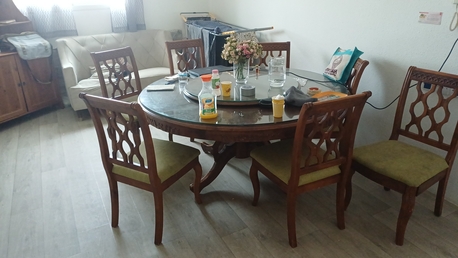 Riyadh, Furniture, SAR 600,  Rotation Dining Table