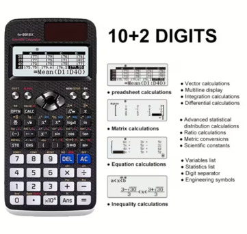 Dammam, Electronics, SAR 75,  FX-991ex Calculator Advanced Scientific Calculators, 552 Function Math Calculator