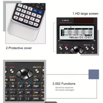 Dammam, Electronics, SAR 75,  FX-991ex Calculator Advanced Scientific Calculators, 552 Function Math Calculator