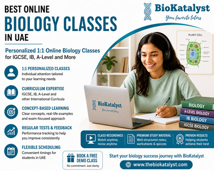 Abu Dhabi, Education, Online Tuition In UAE | Online Biology Tuition Thebiokatalyst