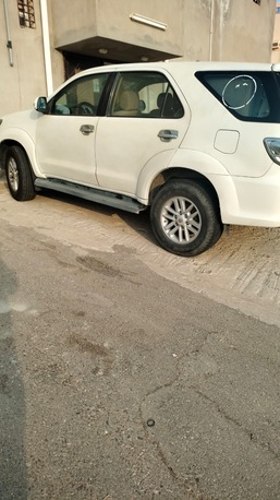 Baish, Vehicles, Cars & Trucks , SAR 45000,  Toyota Fortuner,  2013,  Automatic,  162000 KM,  , Model: , Mileage: . Color White, Excellent Condition, Fahas