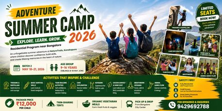 Bangalore, Travel, Summer Camp 2026 Near Bangalore For Young Explorers