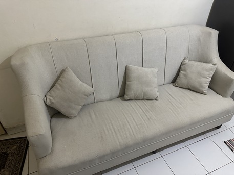 Riyadh, Furniture, SAR 350,  Selling 3 Seater And 2 Seater Sofa Set