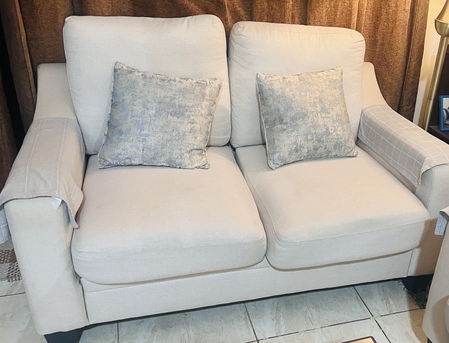 Jubail, Furniture, SAR 1500,  Home Center Fabric Sofa 6 Seater For Sale