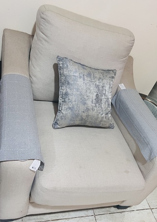 Jubail, Furniture, SAR 1500,  Home Center Fabric Sofa 6 Seater For Sale