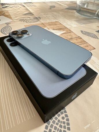 Yanbu, Mobile Phones, SAR 2499,  IPhone 13 Pro Max 128 GB Blue
