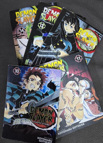 Al Malaz, Toys & Games, SAR 400,  Demon Slayer Manga Volumes All Set (23 Books)