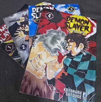 Al Malaz, Books, SAR 400,  Demon Slayer Manga Complete Set: Includes Volumes 1-23