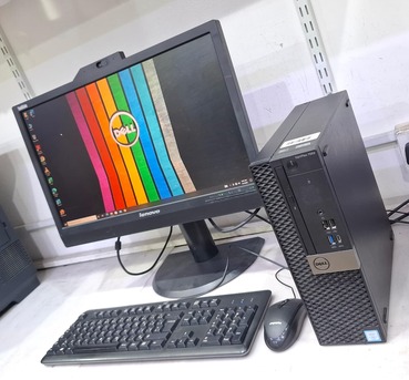 Manama, Computers, BHD 125,  DELL Core I7 7th Gen WIFI Computer Full Set 22" Multimedia FHD Monitor 16GB RAM + 256GB SD