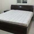 SAR 450,  Double Bed With Mattress N Side Table