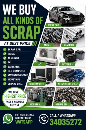 Juffair, Items Wanted, We Buy All Kind Of Scrap At Best Price