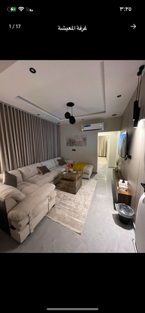 Al Malqa, Apartments, Flats, Houses & Villas, SAR 1700/week,  Furnished,  1 BR,  Modern 1BR Apartment Cozy & Bright