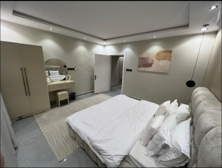 Al Malqa, Apartments, Flats, Houses & Villas, SAR 1700/week,  Furnished,  1 BR,  Modern 1BR Apartment Cozy & Bright