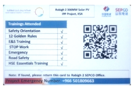 Madinah, Job Seekers, EXPERIENCE HSE SAFETY OFFICER