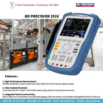 Kuala Lumpur, Electronics, BK Precision 2516 Oscilloscope Overview